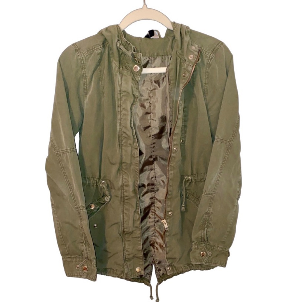 H&M Divided Army Green Jacket SM
